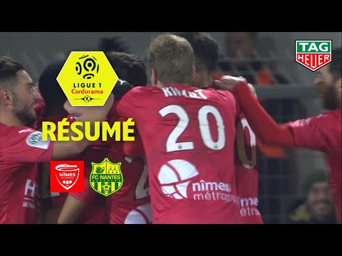 Nîmes Olympique - FC Nantes ( 1-0 ) - Résumé - (NIMES - FCN) / 2018-19