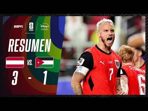 Resumen Austria vs Jordania