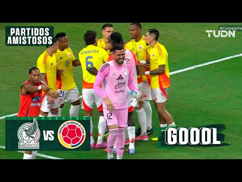 ¡GOLEADA! ¡Carbonero hace el cuarto! - México 0-4 Colombia | Amistoso Internacional 2025 | TUDN