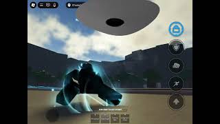 I edit a video by putting it to the strongest battle grounds with a ufo boss fight pls no hate