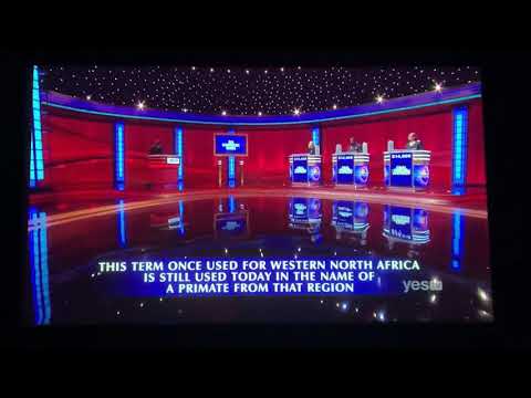 Final Jeopardy, PROFESSOR’S TOURNAMENT Day 2 - “Old Geographic Names” (12/7/21)
