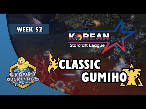 Classic vs GuMiho - PvT | Korean StarCraft League: Week 52 | Open StarCraft 2 Tournament