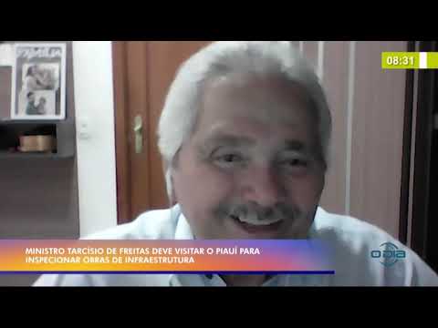 Elmano FeÌrrer: Ministro TarciÌsio de Freitas deve visitar o PiauiÌ para inspecionar obras 06 07