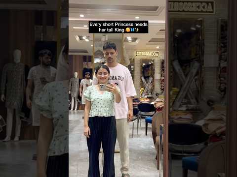 Tall Boy + Short Girl = Perfect Match 😊💖🤞🏻