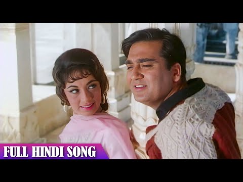 Lata Mangeshkar 4k Song : Nainonwale Ne | Sadhana, Sunil Dutt | Mera Saaya Movie Song