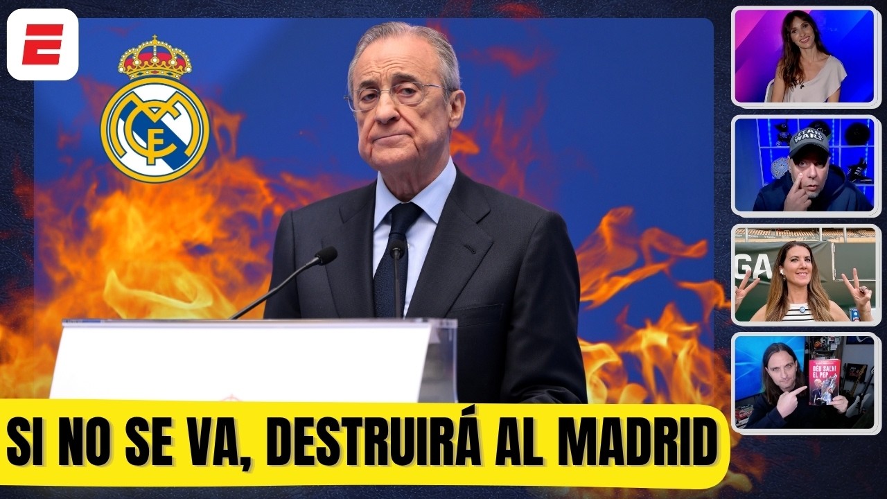 FLORENTINO PÉREZ SE TIENE QUE IR del REAL MADRID, con ÉL, NO VOLVERÁN A GANAR | Exclusivos