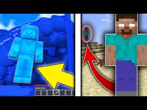 BLUE STEVE E HEROBRINE MI UCCIDONO! Blue Steve Seed - Minecraft ITA