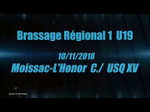 2018.11.10 Moissac-L'Honor de Cos  5  - 32  USQ XV (Brassage Régional 1 U19)