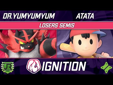 Ignition 258 LOSERS SEMIS - Dr.YumYumYum (Incineroar) vs ATATA (Ness)