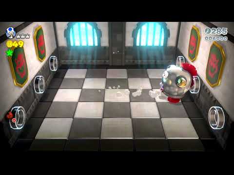 Super Mario 3D World [Switch] 6-A Itemless Speedrun - Time: 22 (Tied WR)