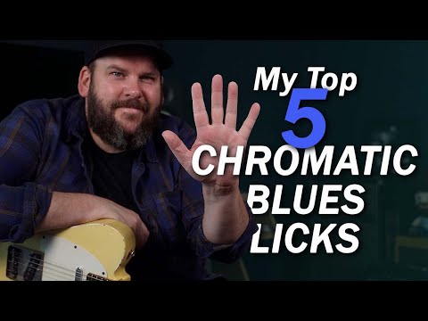 5 Licks to Add Chromatic Flavor To The Blues!
