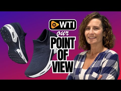 Raoendis Womens Walking Shoes - Sock Sneakers Daily Casual Shoes Slip on Comfortable Nursing Work Shoes 8 Navy - WTI product video review