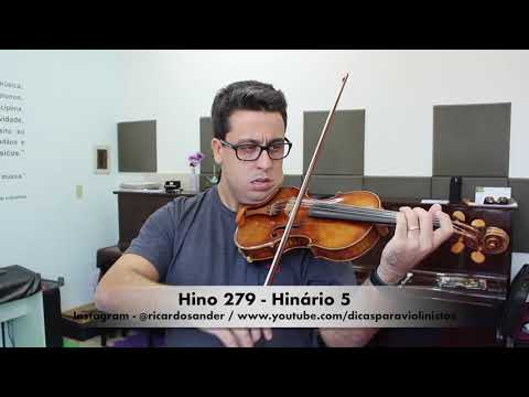 Hino 279 Violino Hinário 5 CCB