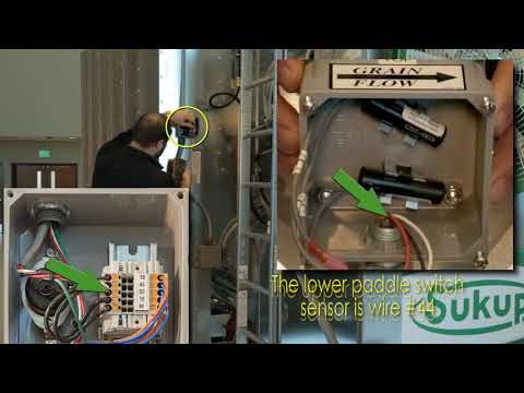 Sukup Dryer Faults - Grain Fill Paddle Switch