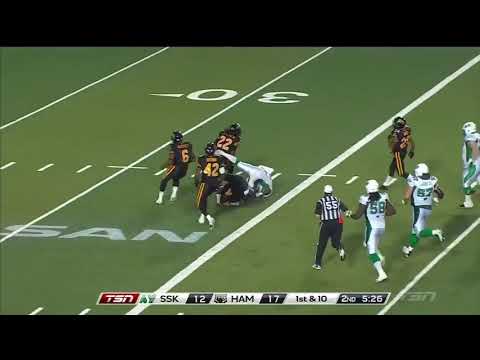 2013 Recap: Saskatchewan 32, Hamilton 20