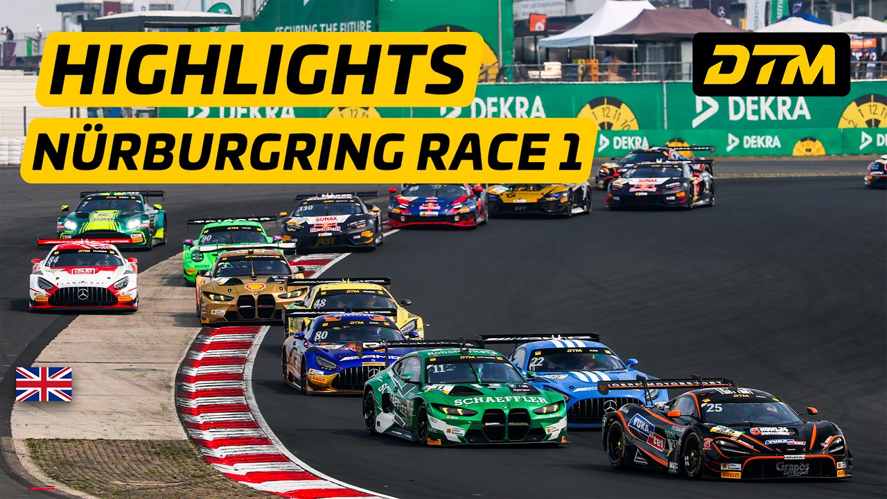 DTM 2026 Nürburgring: Race 1 Highlights | Drama, Crashes & Battle for the Podium!