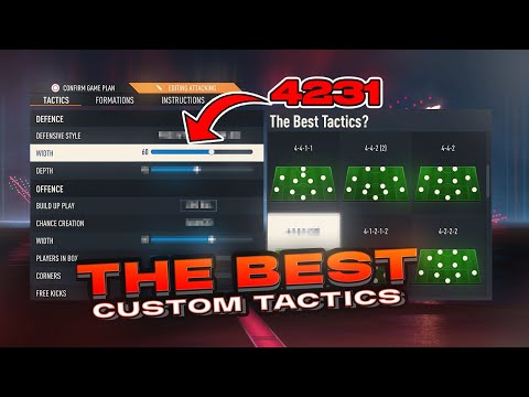 THESE CUSTOM TACTICS GOT ME RANK 1 ON MY RTG! 😍 4231 CUSTOM TACTICS - FIFA 23 ULTIMATE TEAM