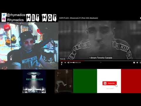 Italian Rapper  REACTION CAPO PLAZA - Allenamento #1