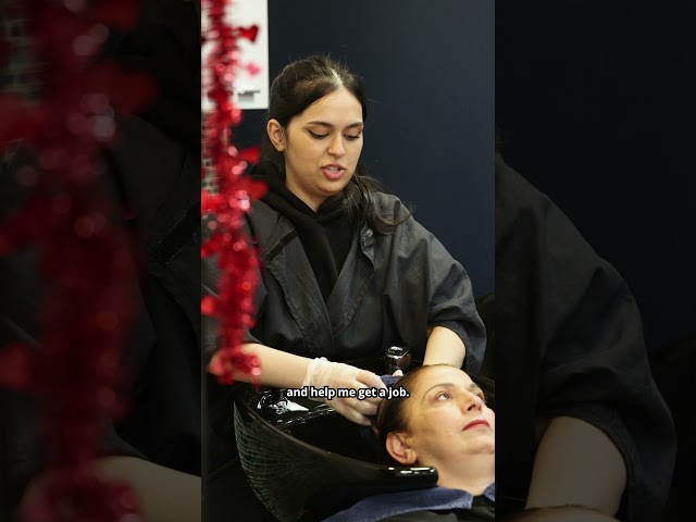 Video thumbnail: Elsie MacGill SS student Binish's co-op placement at Total Skin and Body Spa