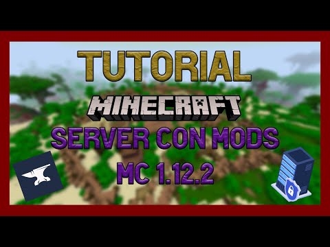 How to MAKE a Minecraft 1.12.2 SERVER with MODS - TUTORIAL