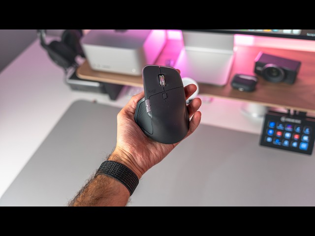 Vídeo relacionado con Logitech MX Master 4, ratón inalámbrico ergonómico con Respuesta háptica Avanzada, Desplazamiento ultrarrápido, Carga USB-C, Bluetooth, Windows, macOS - Negro
