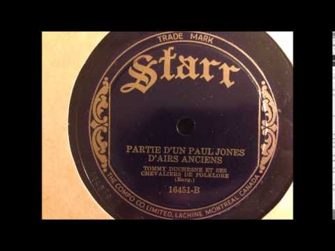 Partie D'un Paul Jones D'Airs Anciens - Tommy Duchesne Et Ses Chevaliers De Folklore