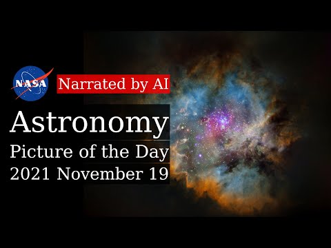 APOD: 2021-11-19 - NGC 281: Starless with Stars (Narrated by Brian)