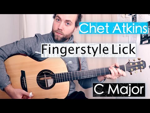 Fast Chet Atkins Lick Lesson With TABS