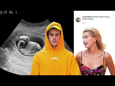 justin bieber gets DRAGGED for this april fools' joke...