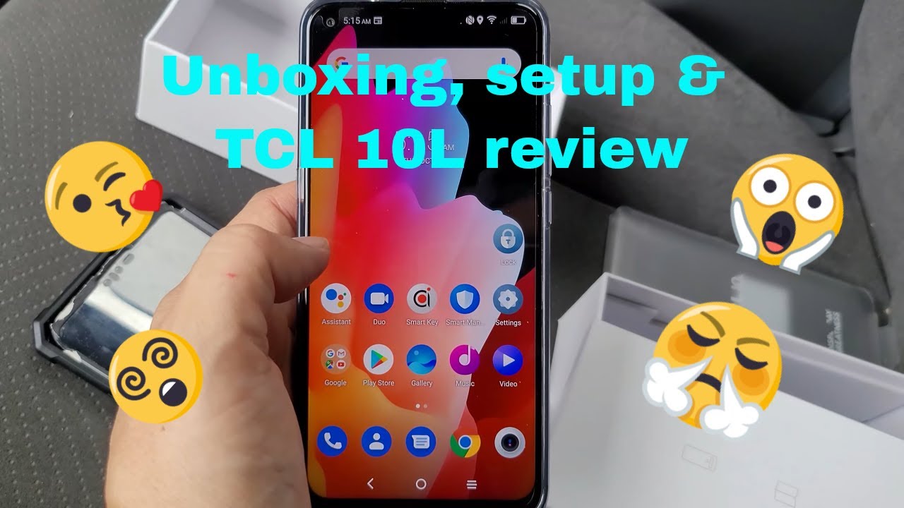 Unboxing, setup and TCL 10L review