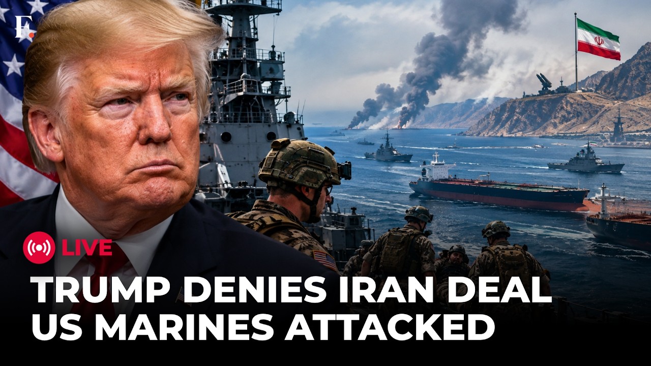 US IRAN WAR UPDATE: Trump Rejects Iran Sanctions Relief Claim | 8 Marines Injured in Hormuz Attack
