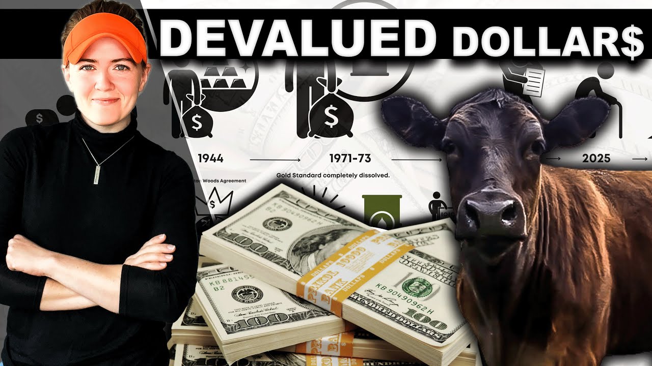 ‼️SHEEP, COWS & THE DEVALUED DOLLAR (what you need to know about your money) SHEEP Cattle Ranching