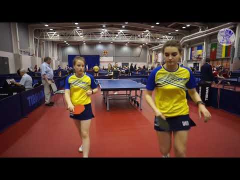 YEVTODII MATIUNINA UKR  - MOBAREK LUTZ FRA Polish Junior & Cadet Open 2019