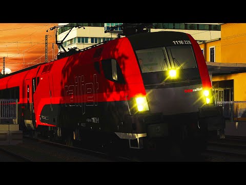 RailJet110 | Salzburg - Rosenheim Grenzverkehr | Automatische Ansagen | TRAIN SIMULATOR 2022