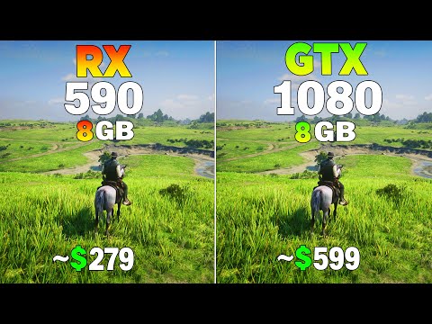 RX 590 vs GTX 1080 - Test in 12 Games