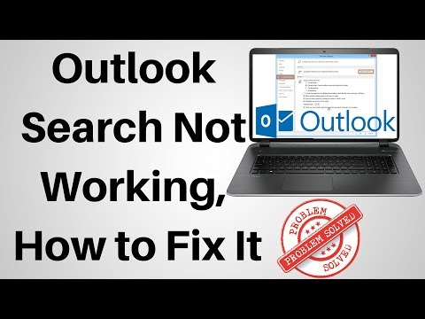 How to Fix Outlook Search Not Working