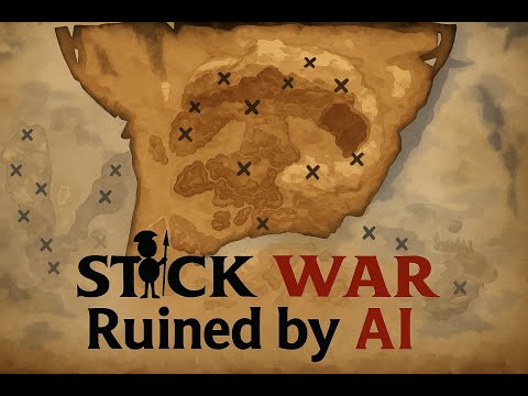 Stick War 3 - Campaign Intro - Ruined By AI - King Zarek's Map