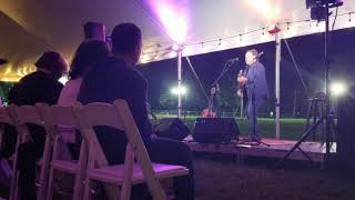 Martin Sexton - Outdoors at Ridgefield Playhouse during Covid