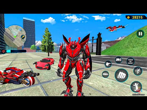 Mirage Multiple Transformation Jet Robot Car Game 2020 #3 - Android Gameplay