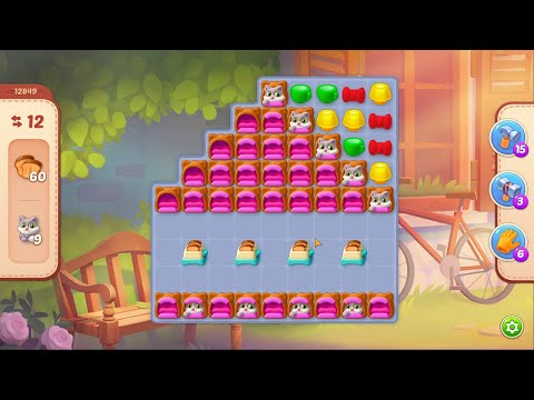 Homescapes Level 12849 No Boosters Gameplay #Bubunka