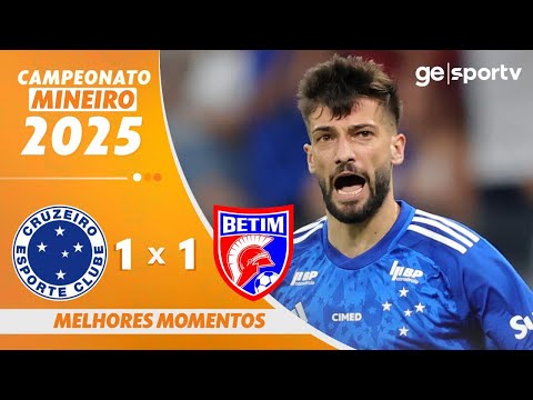 Gols e lances de Cruzeiro x Betim