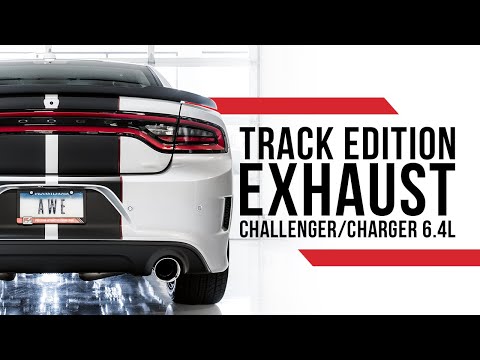 AWE Track Edition Exhaust for '15+ Dodge Challenger/Charger 6.4L (392, Scat Pack)