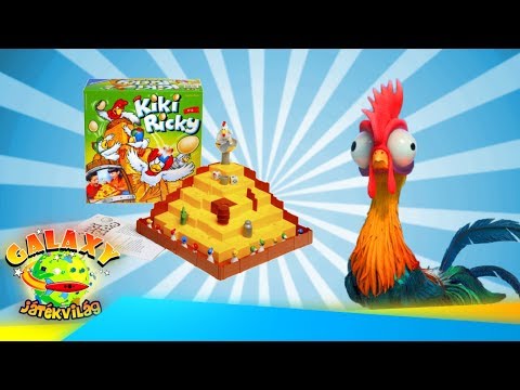 Kiki Ricky Társasjáték Magyarul - A Tojás Dobáló Kakas Támad! - Galaxy Játékvilág