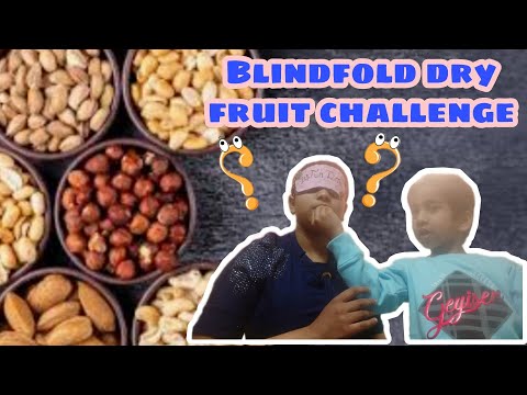 Blindfold dry fruit challenge | Shreyasi's Fun World