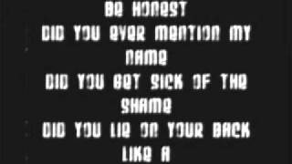 D.R.U.G.S. If You Think This Song Is About You, Then It Probably Is (lyrics)