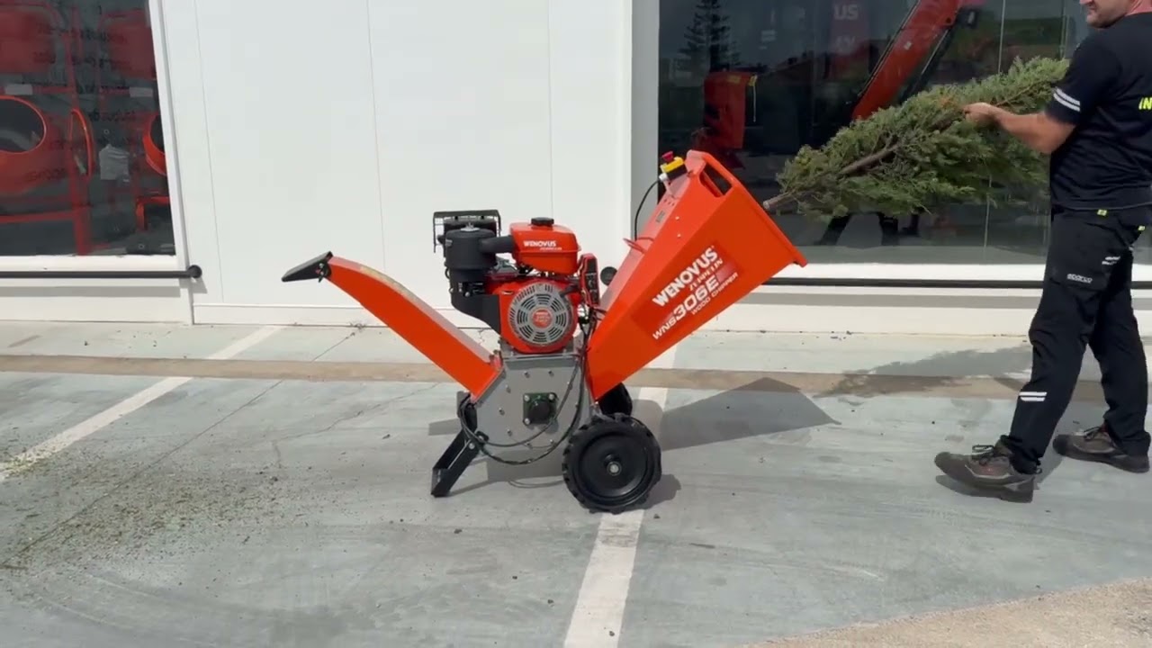 Trituradora de ramas Zeppelin Wenovus WNS306E 15 HP AE