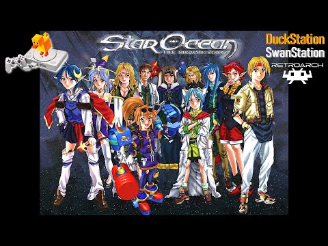 Star Ocean:The Second Story | DuckStation : SwanStation ( RetroArch ) 4K  Widescreen PS1 Emulation
