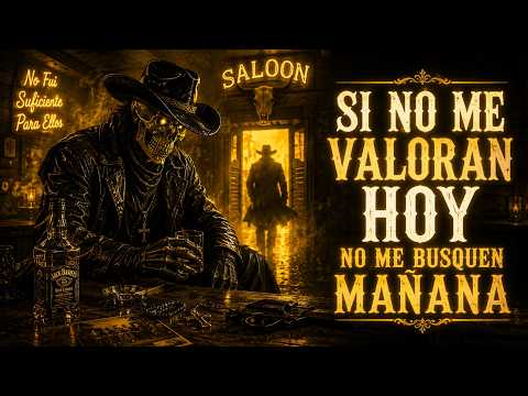 Si No Me Valoran Hoy No Me Busquen Mañana | Dark Country En Español