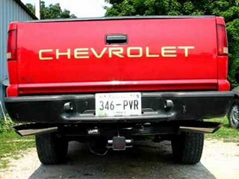 99 Chevy S10 4.3L Vortech with dual exhaust