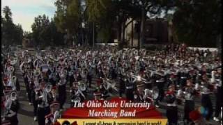 Ohio State Marching Band in Rose Parade 2010